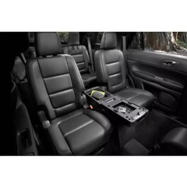 GB5Z78045A36AA - Interior: Console - 2nd Row - Xlt/Limited - Ebony/Black for Ford: Explorer Image