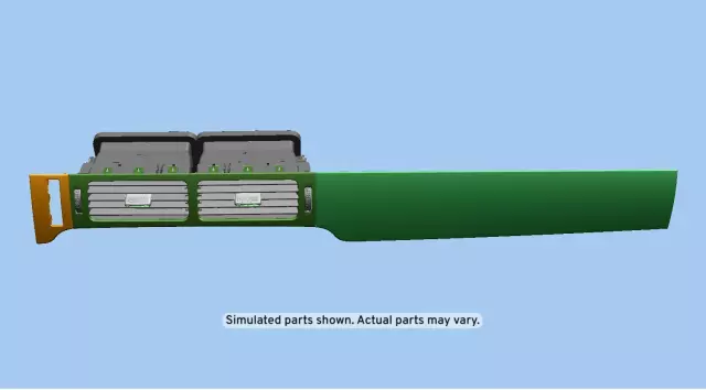 20935588 - Body: Trim Plate for Chevrolet: Avalanche, Silverado 1500, Silverado 2500 HD, Silverado 3500 HD, Suburban 1500, Suburban 2500, Tahoe | GMC: Sierra 1500, Sierra 2500 HD, Sierra 3500 HD, Yukon, Yukon XL 1500, Yukon XL 2500 Image