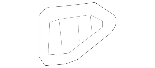 2117200430 - Front Doors: Trim Ring for Mercedes-Benz: E320, E500, E55 AMG Image image