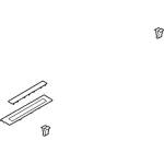 FL3Z1613209AA - Body: Scuff Plate for Ford: F-150, F-250 Super Duty, F-350 Super Duty Image