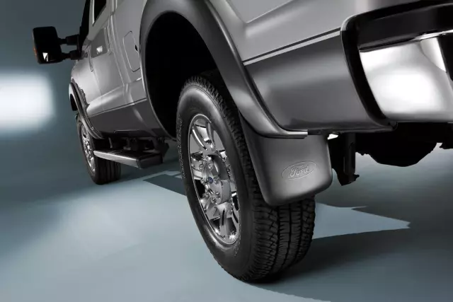 HC3Z16A550BC - : Splash Guards, Molded, Rear Pair for Ford: F-250 Super Duty Image