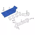 LC3Z9A462C - : Heat Shield for Ford: F-250 Super Duty, F-350 Super Duty, F-450 Super Duty, F-550 Super Duty Image