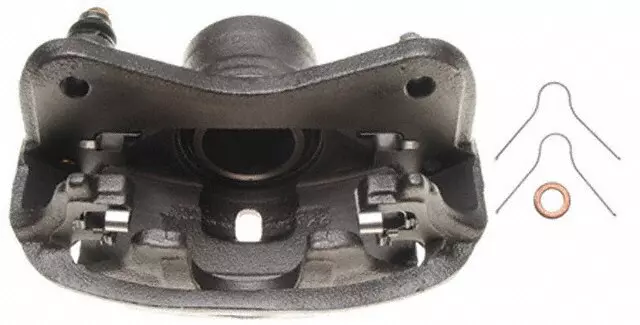 19141423 - : Front Driver Side Disc Brake Caliper Assembly (Friction Ready Non-Coated), Remanufactured for GM Image