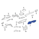 LB5Z99018B40CA - : Trim Bezel for Ford: Explorer Image