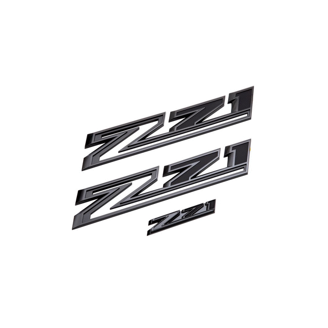 Exterior Trim, Emblem Kit, Rst, Black - GM (85592711)