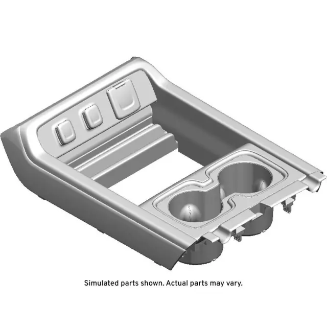 84218562 - Body: Upper Trim Panel for Chevrolet: Silverado 1500, Silverado 2500 HD, Silverado 3500 HD | GMC: Sierra 1500, Sierra 2500 HD, Sierra 3500 HD Image