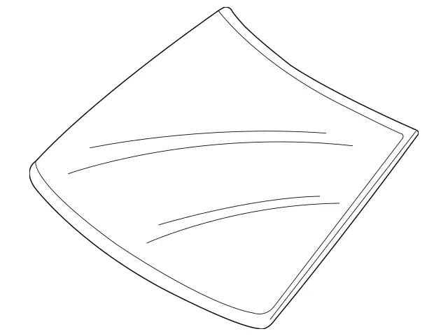 221670930164 - Windows: Windshield for Mercedes-Benz Image