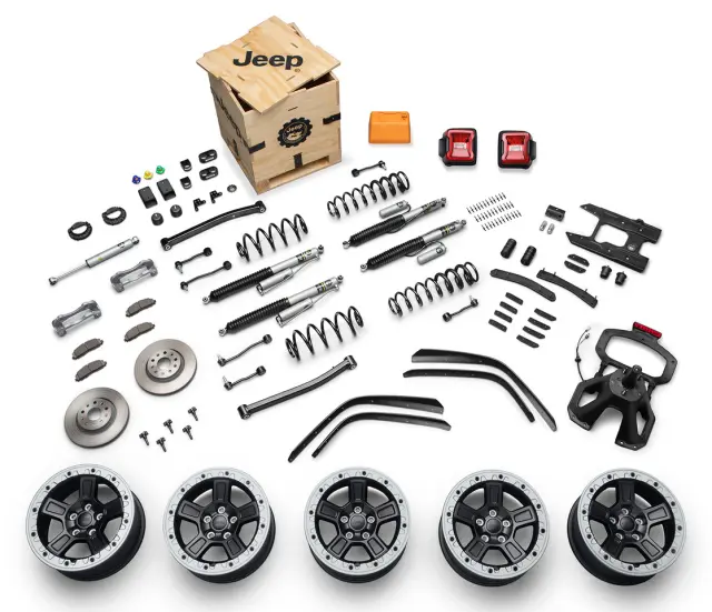 77073009AC - Performance: JPP Trail Commander Collection, Jeep Wrangler, 392 engine for Mopar Image