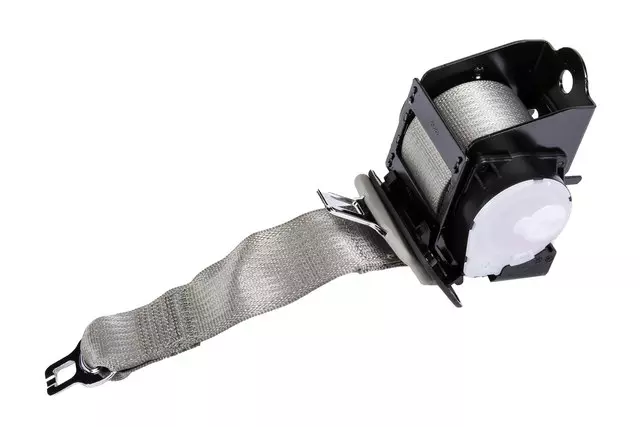 19330507 - : Light Platinum Rear Center Seat Belt with Retractor for GM Image