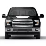 VFL3Z9920000G - : Hood Cowl Stripe Kit - Gloss White for Ford: F-150 Image