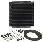 13614 - : 17 Row Series 9000 Plate &amp; Fin Transmission Cooler Kit, 1/2" NPT for Derale Image
