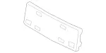 1188807801 - Attachment Parts: License Plate Holder for Mercedes-Benz Image