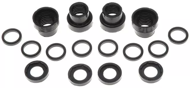 18K271X - Brakes &amp; Brake Parts: Front Disc Brake Caliper Hardware Kit with Bushings and Caps for ACDelco Image