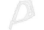 2537308000 - Rear Doors: Side Window, Fixed for Mercedes-Benz Image