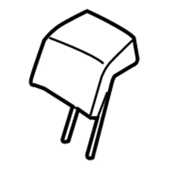 DU5Z54611A08C - Body: Headrest, Center for Ford: Fusion, Police Responder Hybrid, SSV Plug-In Hybrid | Lincoln: MKZ Image