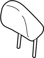 864004HA0B - Body: Headrest for Infiniti Image