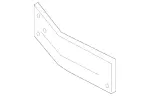 2078851581 - Attachment Parts: License Plate Holder for Mercedes-Benz Image