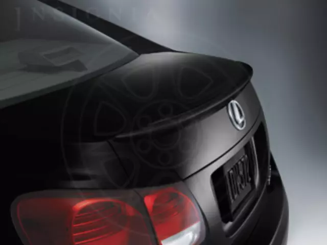 815030813C2 - Exterior: Rear Spoiler - Black Opal Mc for Lexus: GS300, GS350, GS430, GS450h, GS460 Image