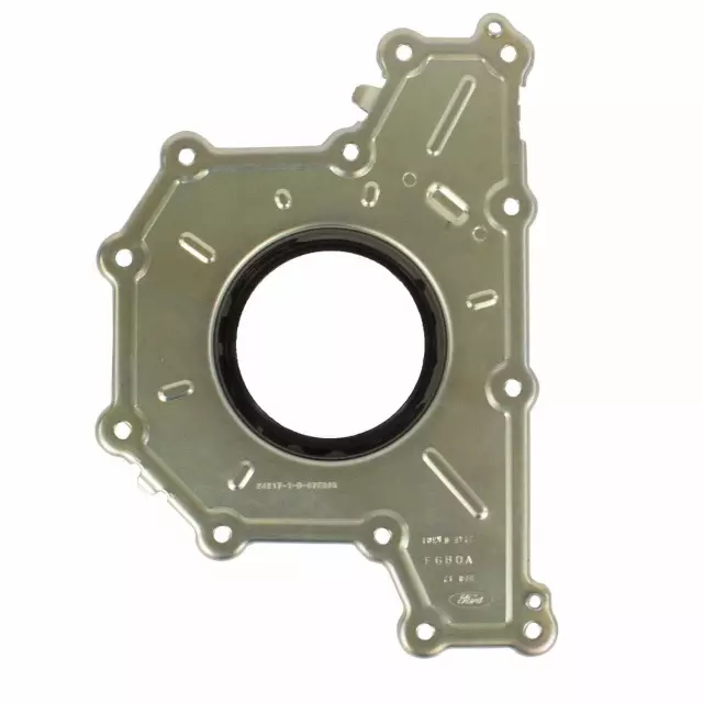 JT4Z6335C - Engine: Rear Main Seal Retainer for Ford: Bronco, Edge, Explorer, F-150, Fusion, Police Interceptor Utility, Ranger | Lincoln: Continental, MKX, MKZ, Nautilus Image