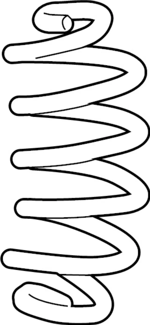 550205VS0A - Suspension: Spring for INFINITI: QX50, QX55 Image