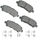 ACT1325A - : Akebono ProACT Ultra Premium Ceramic Disc Brake Pad Kit for AKEBONO Image