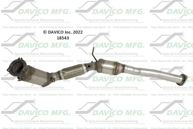 18543 - : Direct Fit Catalytic Converter for DAVICO CONVERTERS Image