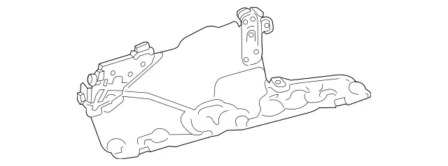 256142130064 - : Screening Plate for Mercedes-Benz Image