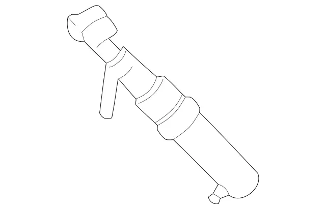2308600247 - Windshield Washer, Emergency Equipmt: Nozzle for Mercedes-Benz: SL500, SL55 AMG, SL550, SL600, SL63 AMG, SL65 AMG Image image