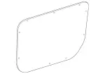 90673725717J69 - : Upper Trim Panel for Mercedes-Benz: Sprinter 2500, Sprinter 3500 Image