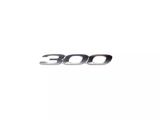 68231355AB - Exterior Ornamentation: Nameplate for Chrysler: 300 Image