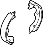 D4060WL06A - : Park Brake Shoes for Infiniti Image