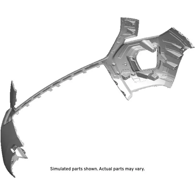 87814096 - Body: Bumper Cover for GM Image