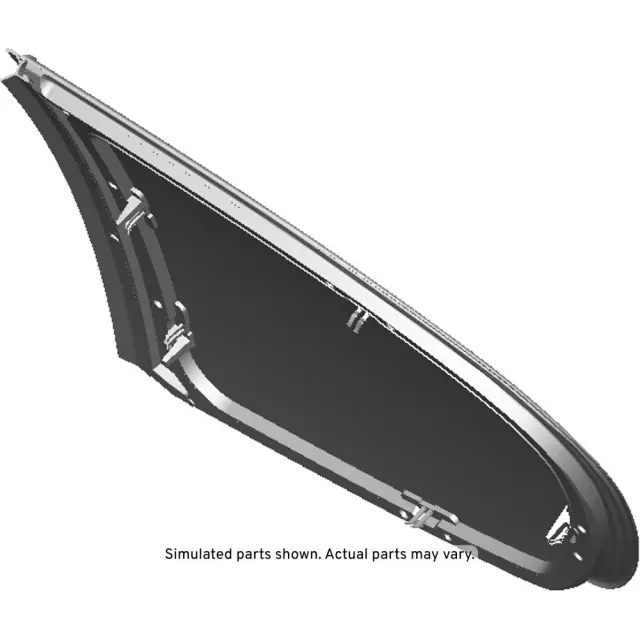 15837044 - Body: Quarter Glass for Chevrolet: Monte Carlo Image