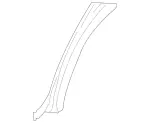 2516360425 - Side Panels: C-Pillar, Inner for Mercedes-Benz Image