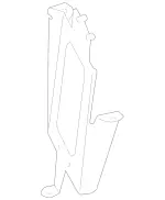 2098270514 - : Holder for Mercedes-Benz: CLK63 AMG Image