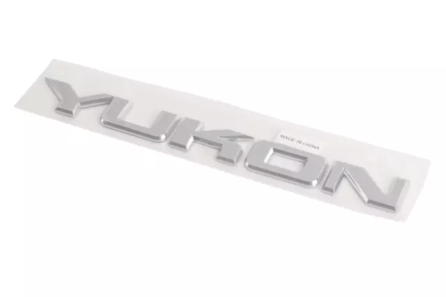 15825690 - Body: Nameplate for GMC: Yukon Image