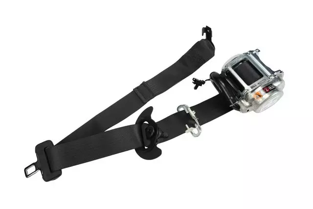 19352256 - : Black Passenger Seat Belt with Retractor and Pre-Tensioner for Chevrolet: Cruze Image