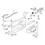 ML3Z14776AA - : Memory Switch for Ford: F-150, F-150 Lightning, F-250 Super Duty, F-350 Super Duty, F-450 Super Duty, F-550 Super Duty Image