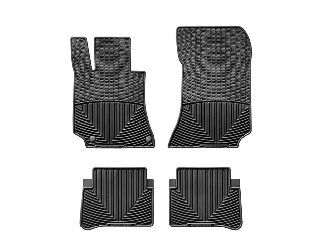 MBW212B - Accessories: Black All Weather Floor Mats for WeatherTech Image