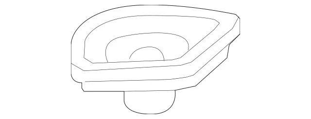 251820030264 - Body: Rear Speaker for Mercedes-Benz Image