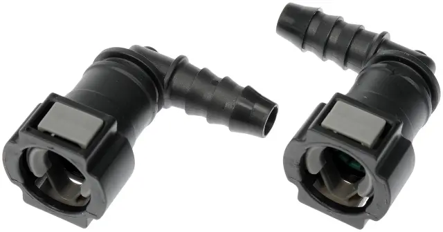 800172 - : Quick Connector 10mm Steel TO 8mm Nylon 90 for Dorman Image
