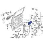 ML3Z1522404EC - Body: Handle, Outside for Ford: F-150, F-250 Super Duty, F-350 Super Duty, F-450 Super Duty Image