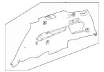 16769043088S16 - : Side Trim Panel for Mercedes-Benz Image