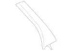 20369019251A73 - Body: Lock Pillar Trim for Mercedes-Benz: C 240, C 320 Image image