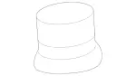 9980122 - Heating and Ventilation: Cap for Mercedes-Benz Image