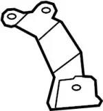 243881CA3A - Electrical: Junction Block Side Bracket for Infiniti Image