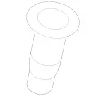 9900624 - Rear-End Door: Hex. Blind Clinch Nut for Mercedes-Benz Image