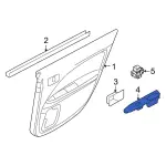 7E5Z5422635AB - Body: Switch Bezel for Ford: Fusion | Mercury: Milan Image