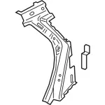 KA1Z5828408A - Body: Pillar for Lincoln: MKX, Nautilus Image
