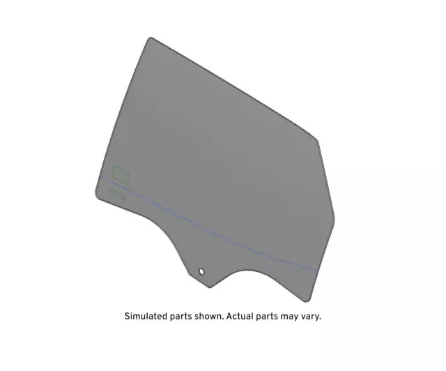 42484709 - : Rear Driver Side Door Window for Chevrolet: Trailblazer Image